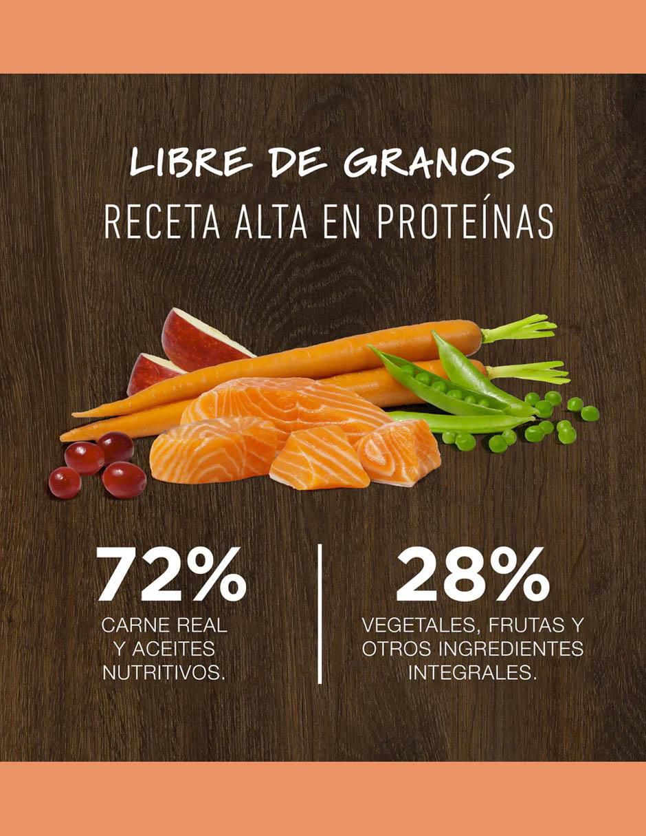 Croqueta de Salmón para perro todas las etapas contenido 9 kg 5