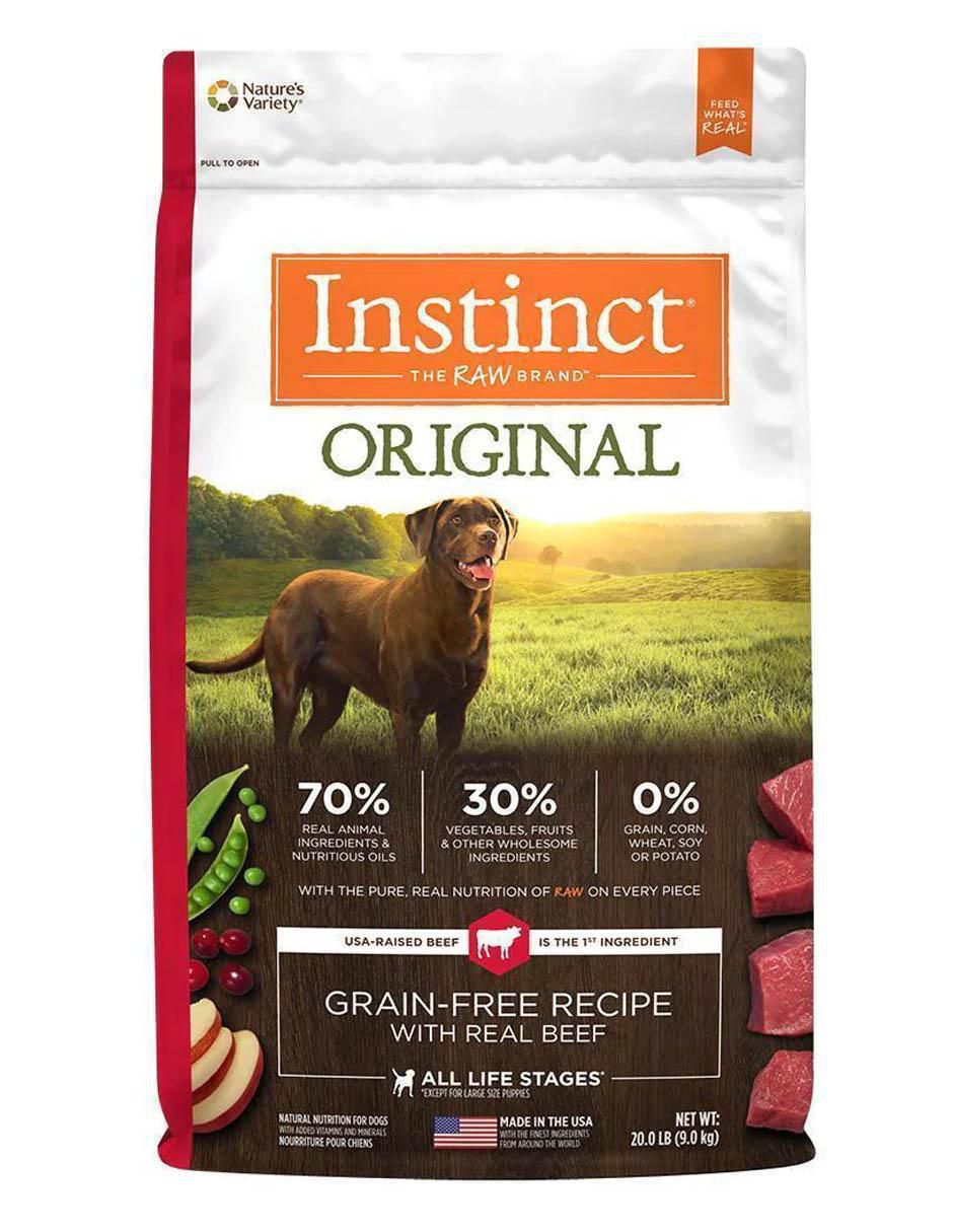 Croqueta de Carne con pollo para perro todas las etapas contenido 9 kg