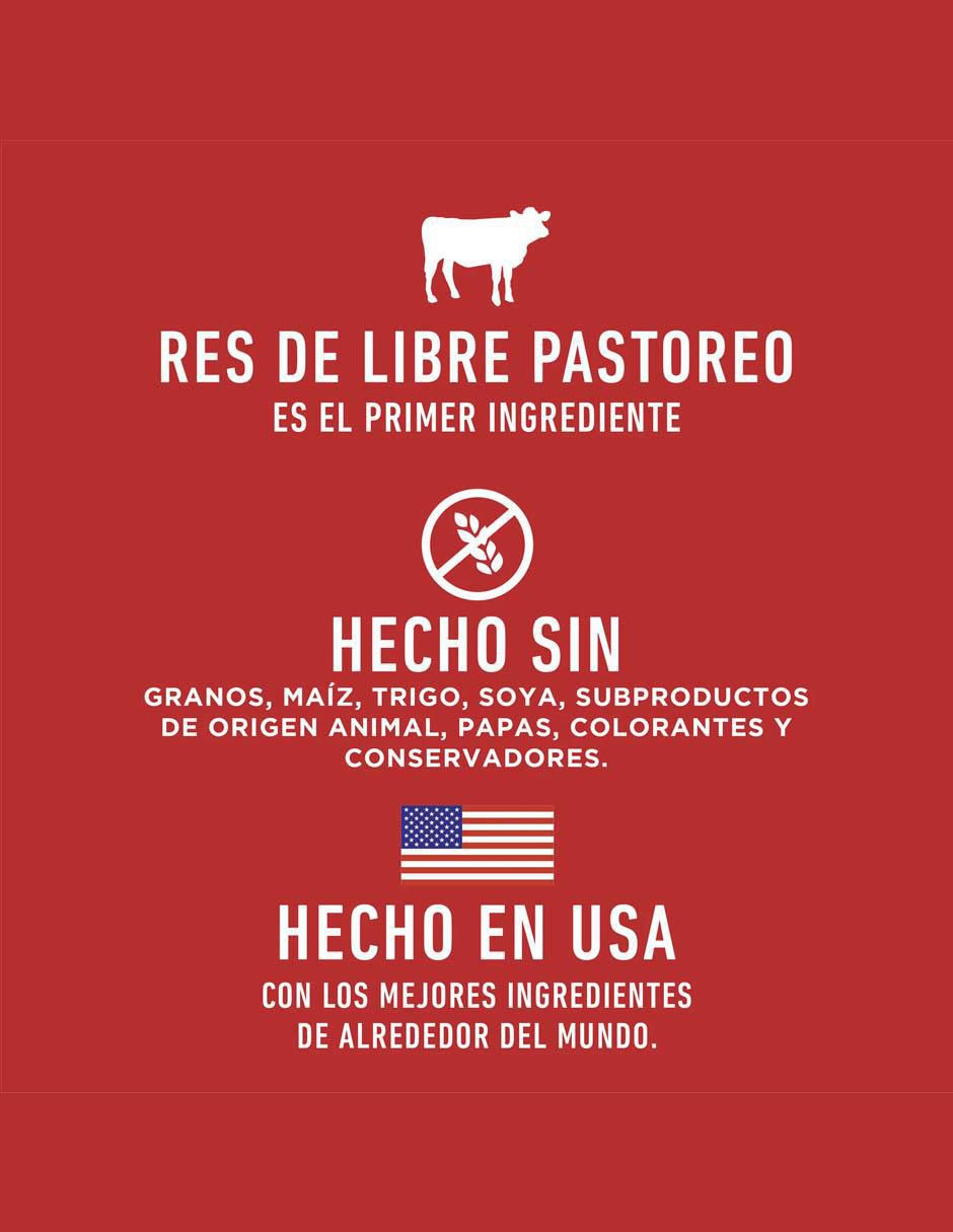 Croqueta de Carne con pollo para perro todas las etapas contenido 9 kg