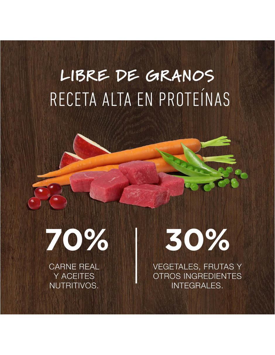 Croqueta de Carne con pollo para perro todas las etapas contenido 9 kg
