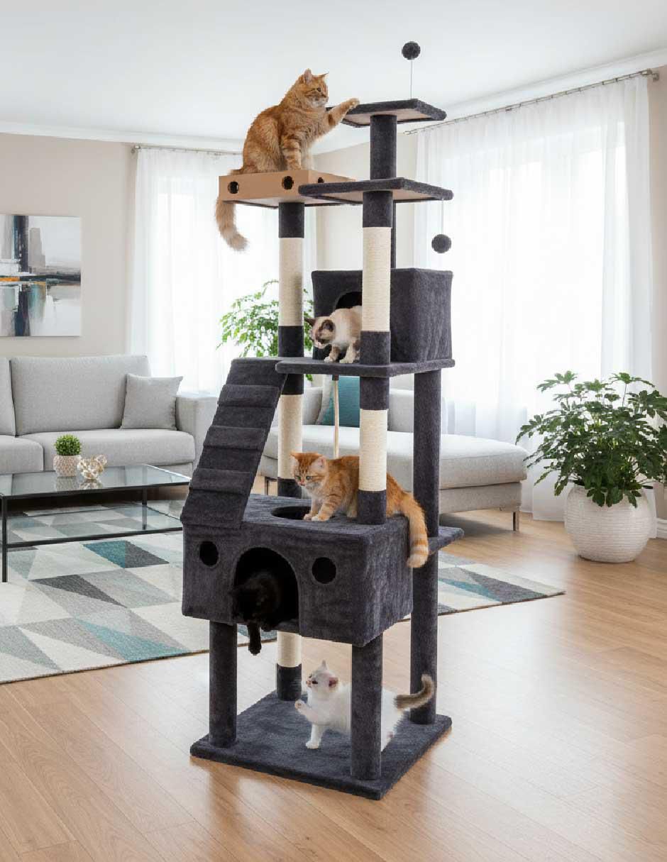 Mueble rascador para gato 3