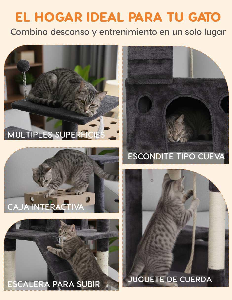 Mueble rascador para gato 6