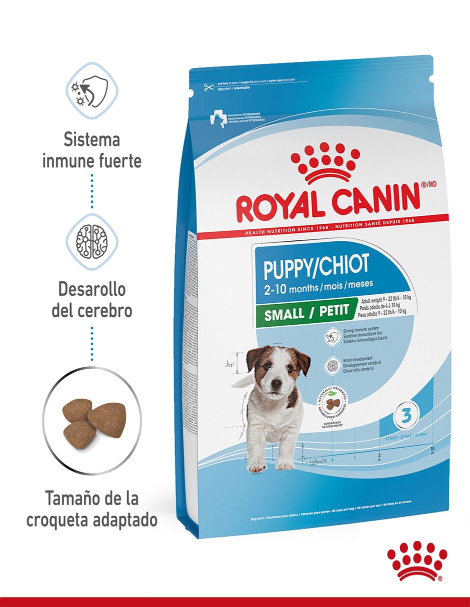 Croqueta de Pollo para perro etapa cachorro Miniatura contenido 6.36 kg 2