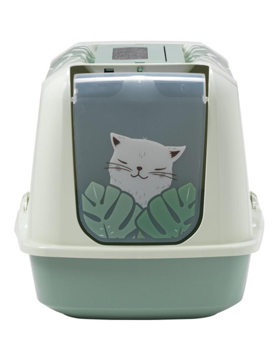 Arenero para gato