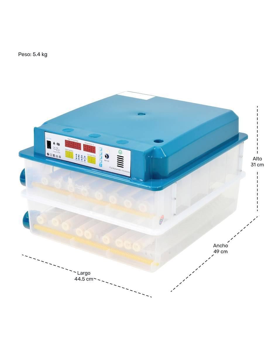 Incubadora para huevos mkz-incub120hbla 6