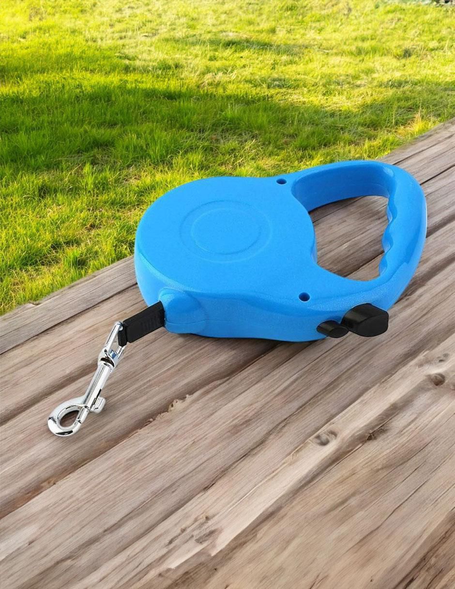 Correa extensible de plástico para perro 3