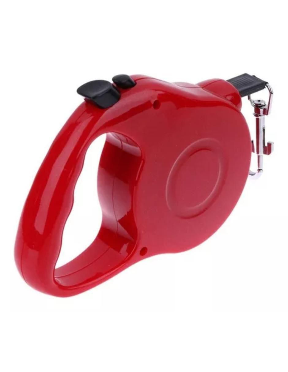 Correa extensible de plástico para perro 4
