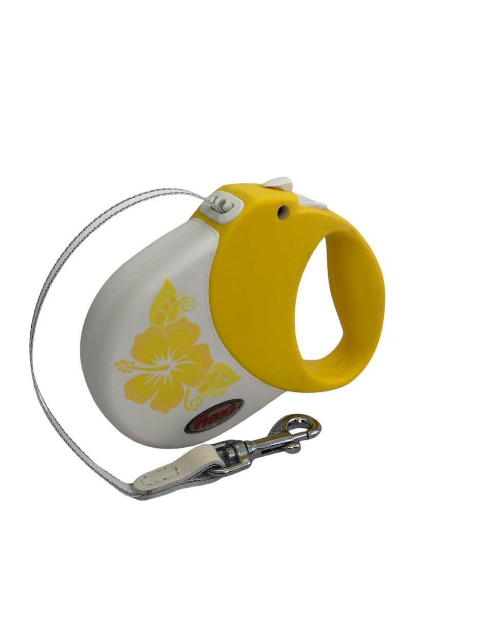 Correa extensible flexi "de" plástico "para" perro