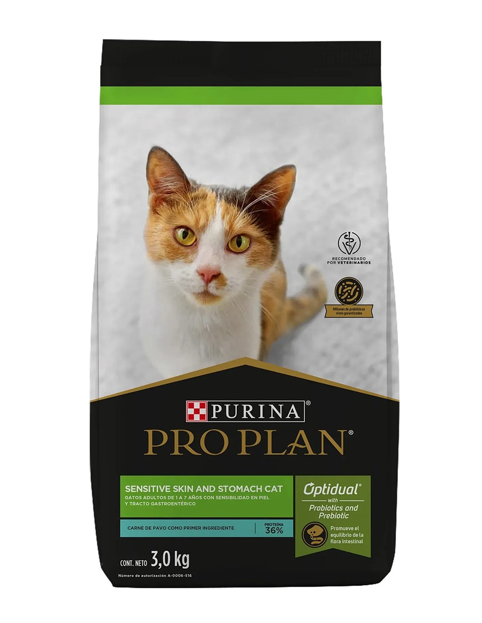 Croqueta de Pavo para gato etapa adulto contenido 3 kg