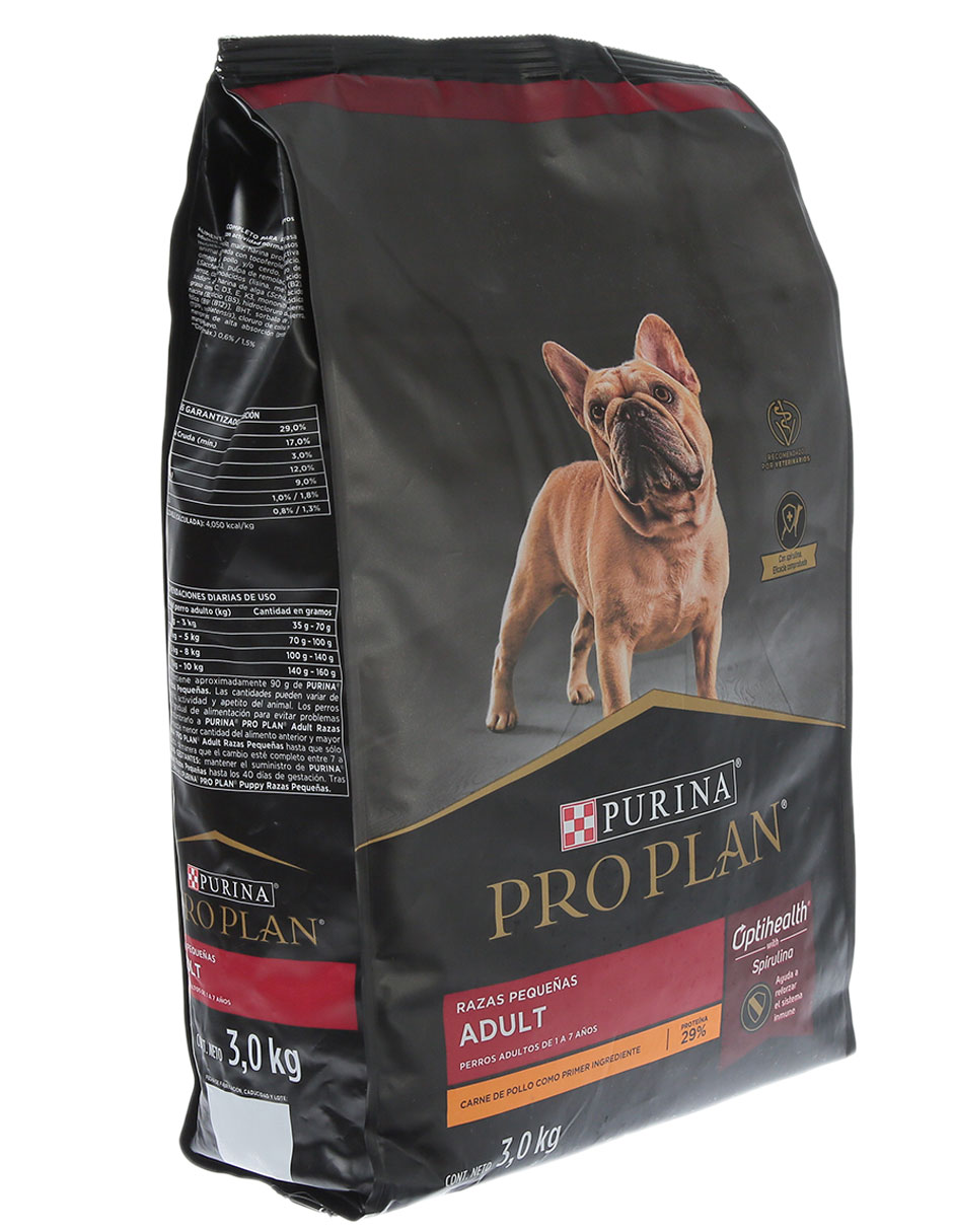 Croqueta de pollo para perro raza pequeña etapa adulto contenido individual 3 kg 2