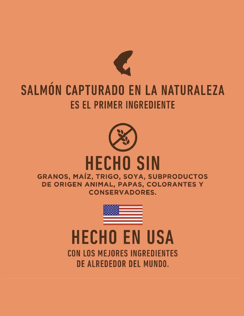 Croqueta de Salmón para perro todas las etapas contenido 1.8 kg 5