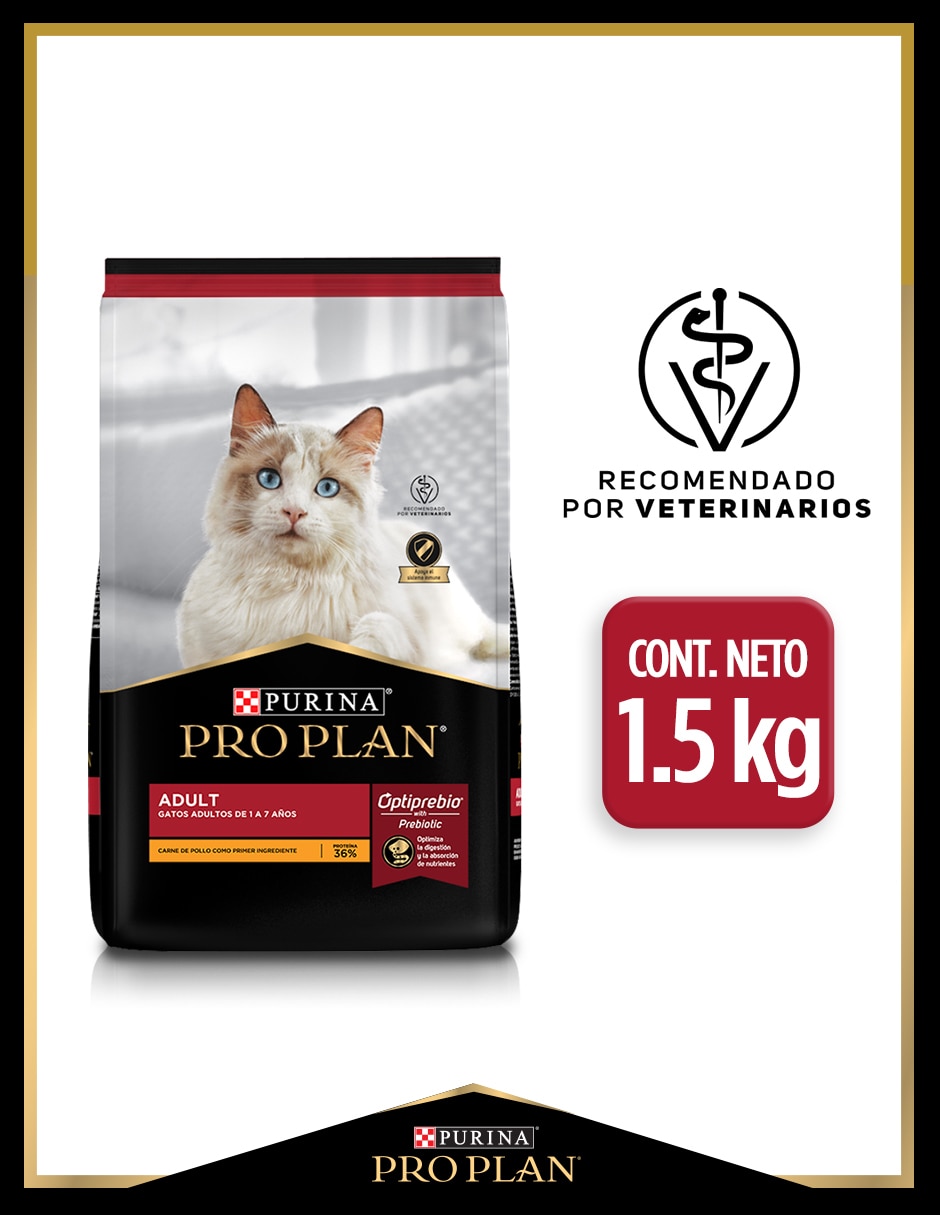 Croqueta de Carne con pollo para gato etapa adulto contenido 1.5 kg 2
