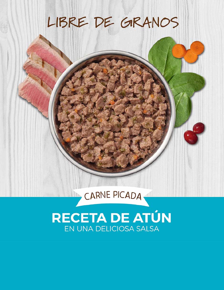 Alimento húmedo de Atún para gato etapa adulto contenido 99 g 3