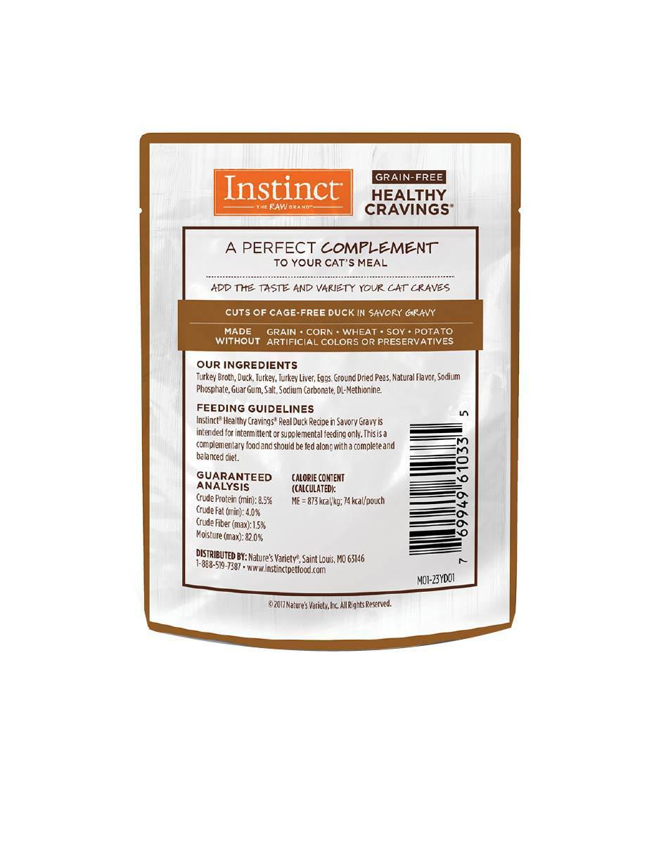 Alimento húmedo de Pato para gato todas las etapas contenido 85 g 3