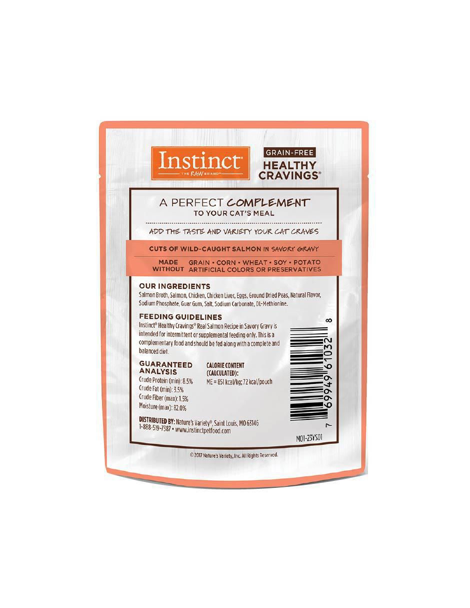 Alimento húmedo de Salmón para gato todas las etapas contenido 85 g 3