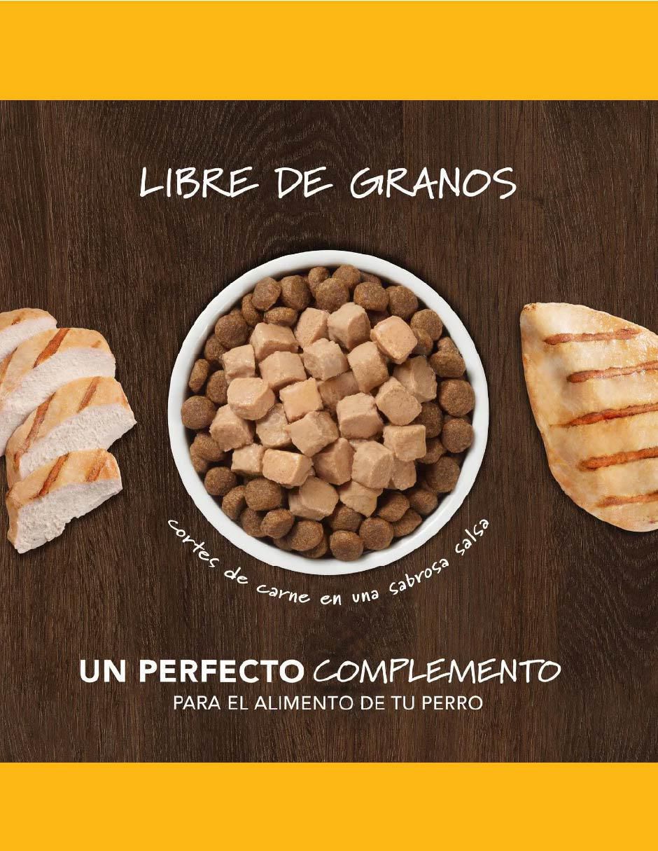 Alimento húmedo de Pollo para perro todas las etapas contenido 85 g 6