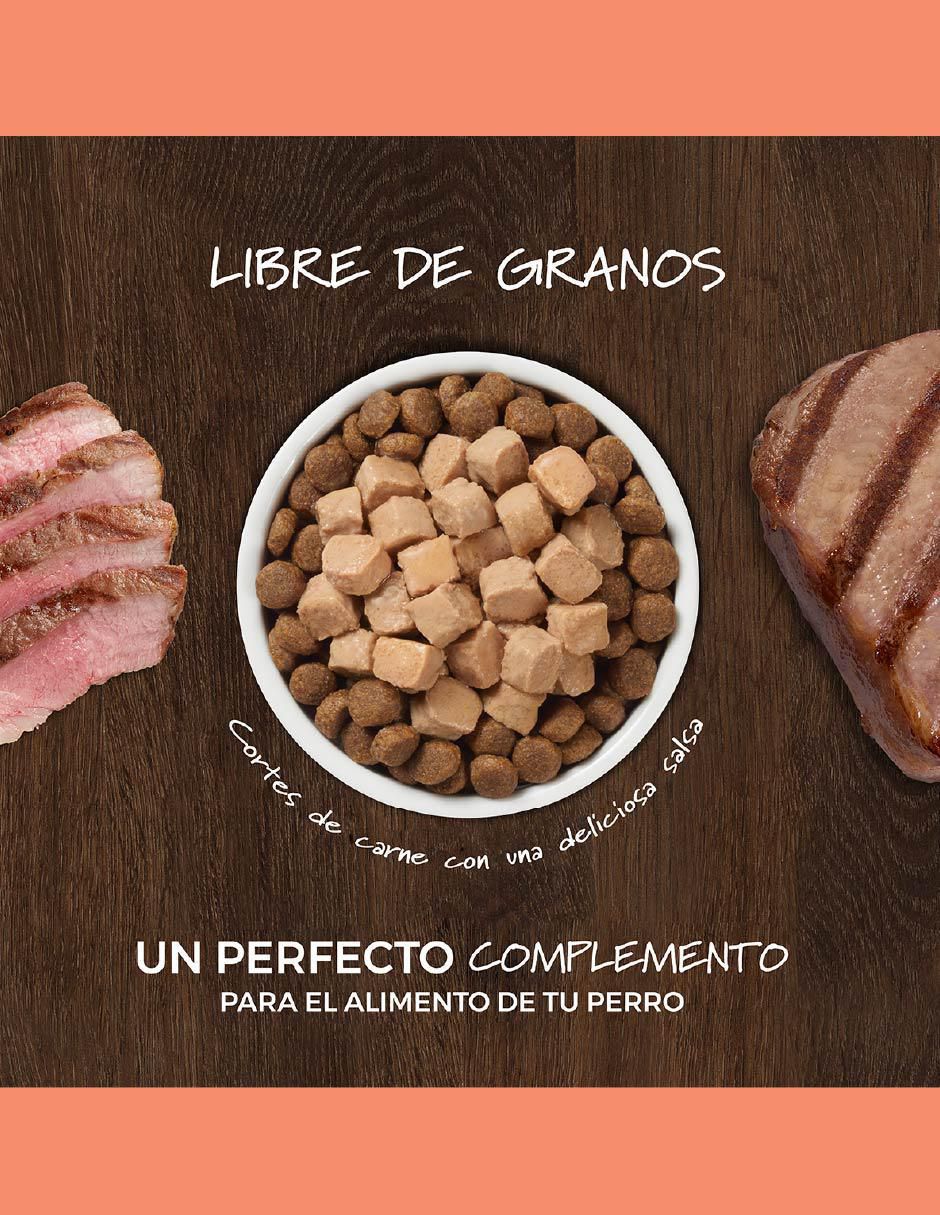 Alimento húmedo de Salmón para perro todas las etapas contenido 85 g 4
