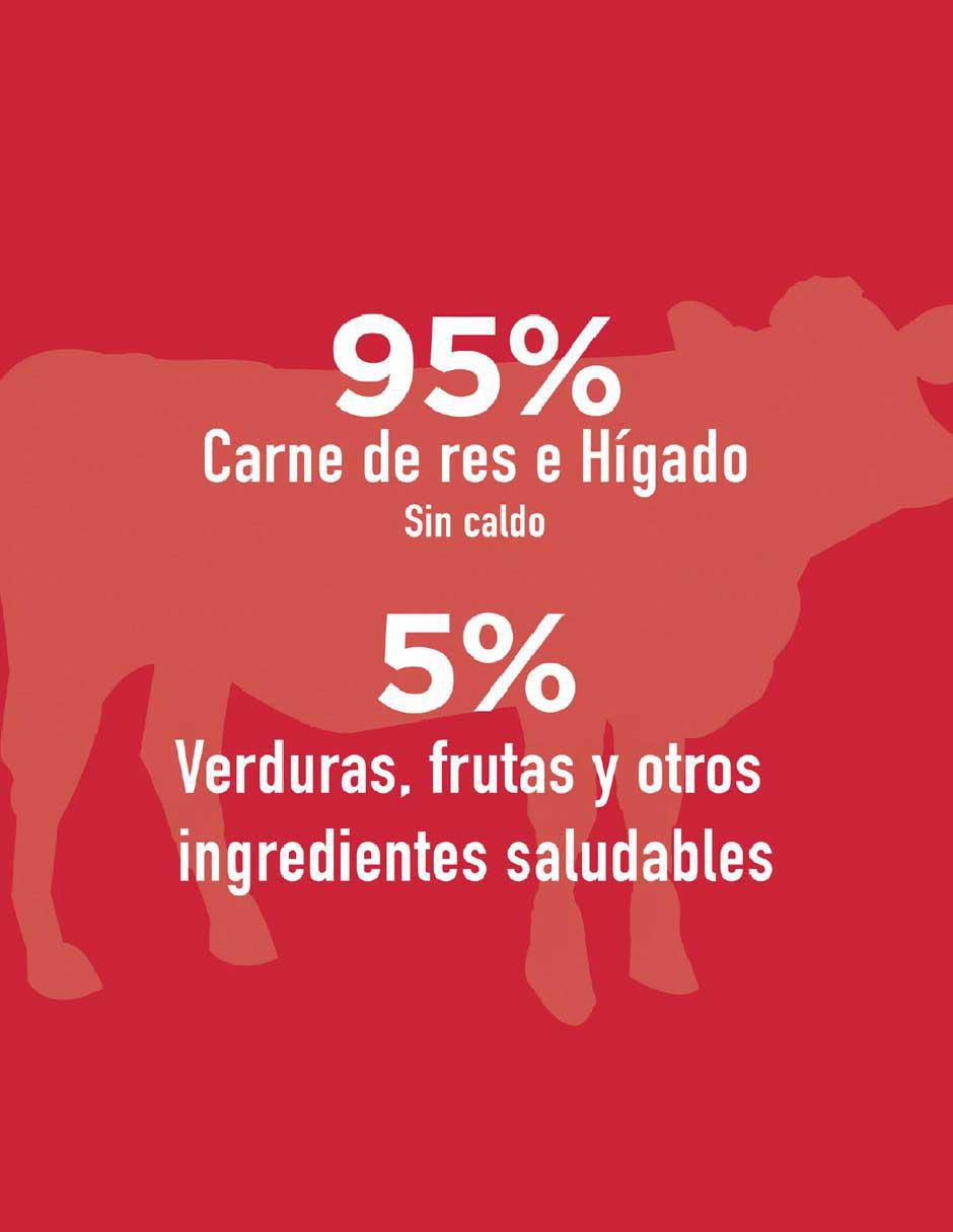 Alimento húmedo de Carne para perro todas las etapas contenido 374 g 3