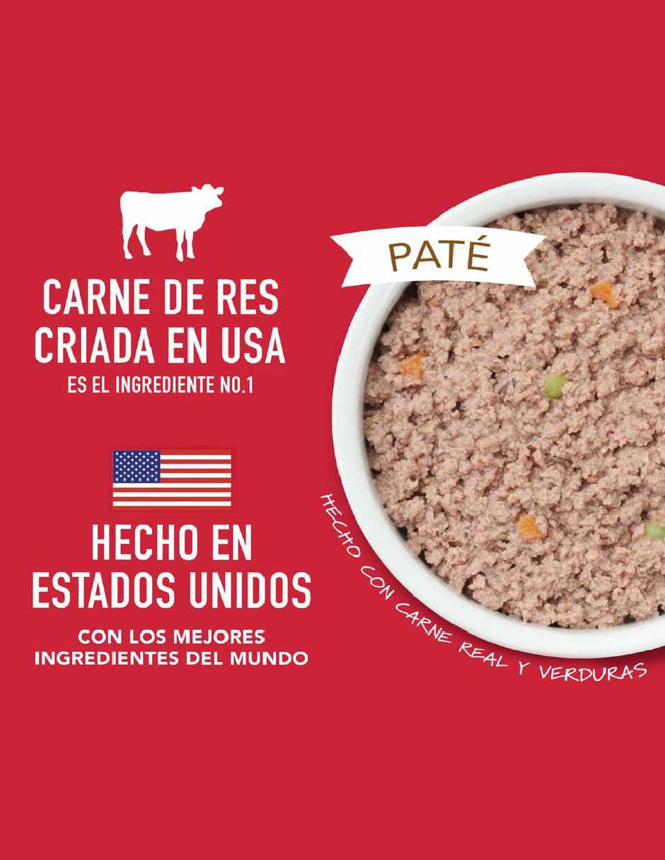 Alimento húmedo de Carne para perro todas las etapas contenido 374 g 5