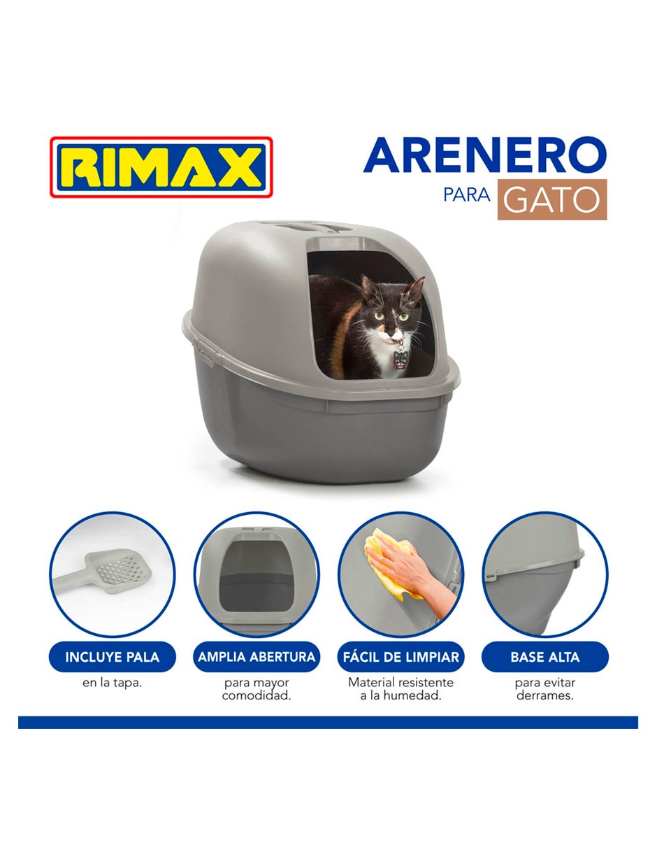 Arenero para gato