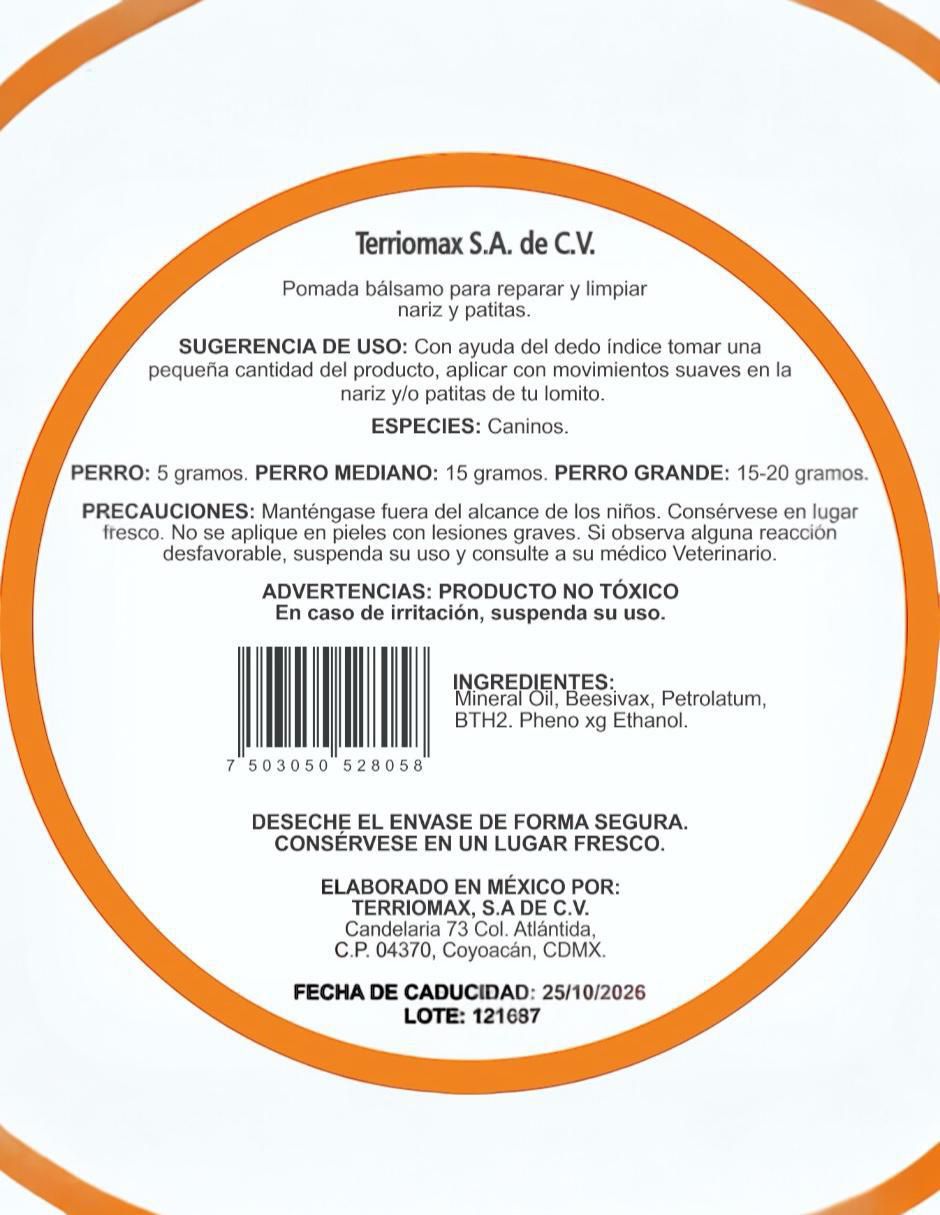 Crema para perro 3