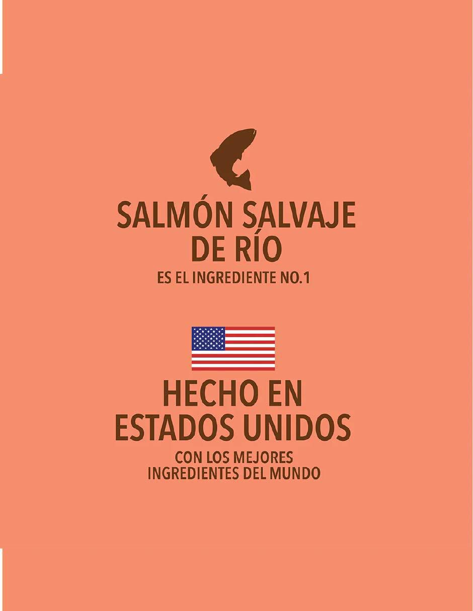 Alimento húmedo de Salmón para gato todas las etapas contenido 99 g 7
