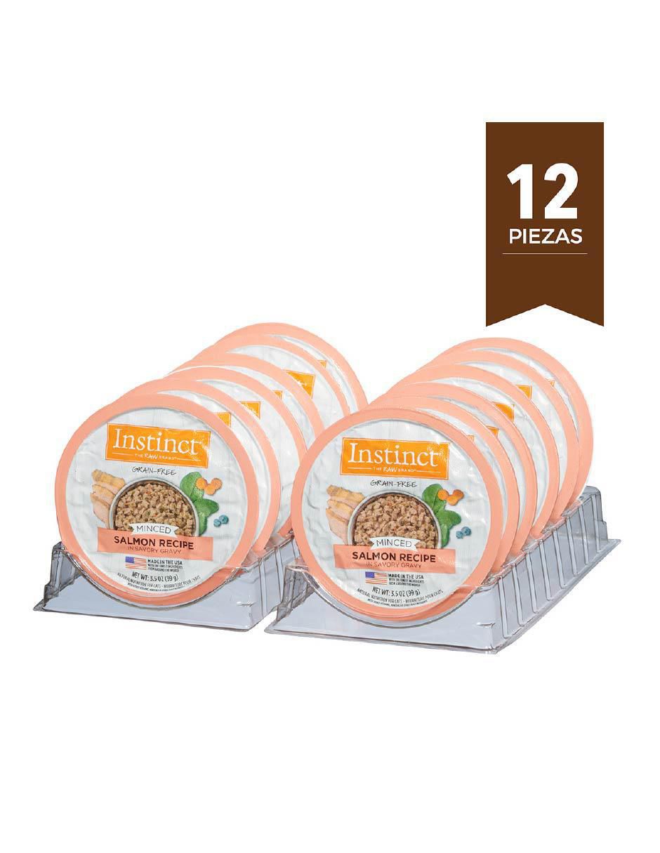 Alimento húmedo de Salmón para gato todas las etapas contenido 99 g 4