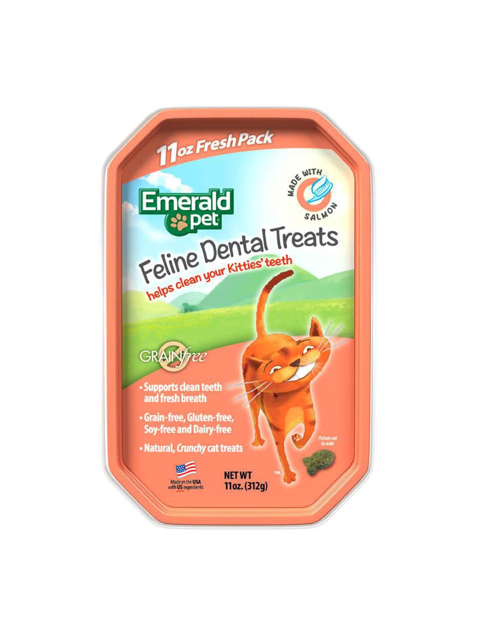 Premio de salmón cuidado dental para gato 312 g Premio de salmón cuidado dental para gato 312 g