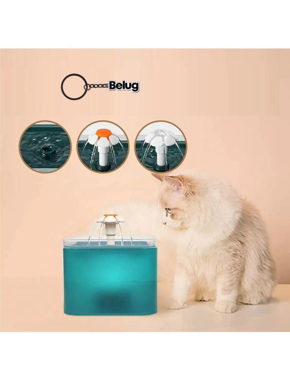 Bebedero fuente automática para perro y gato 1.5 l 3