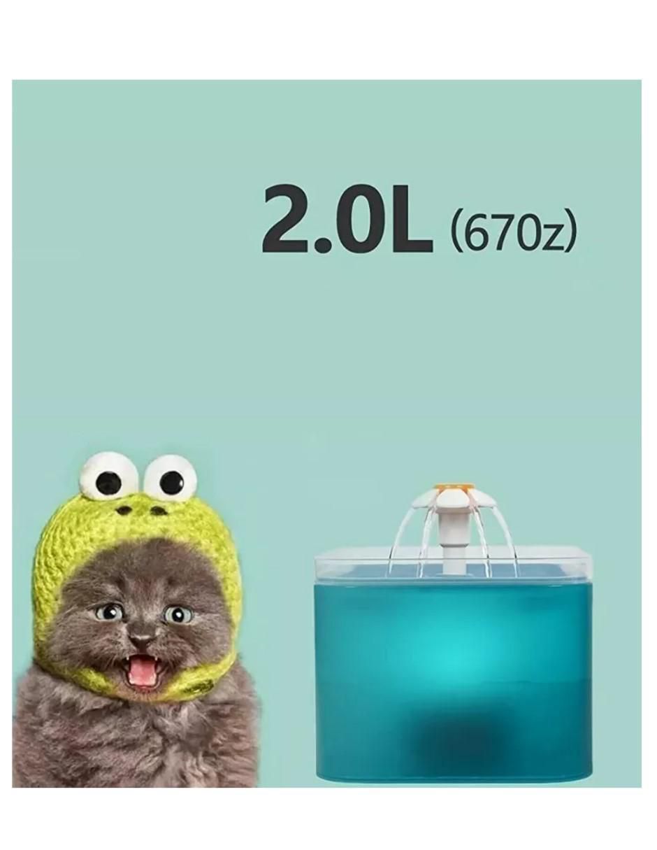 Bebedero fuente automática para perro y gato 1.5 l 4