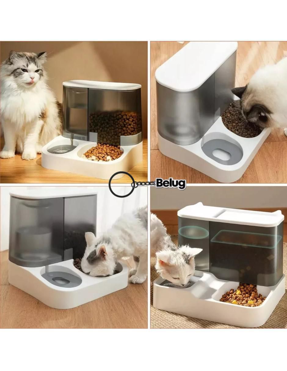 Comedero para perro y gato 3.8 L 4