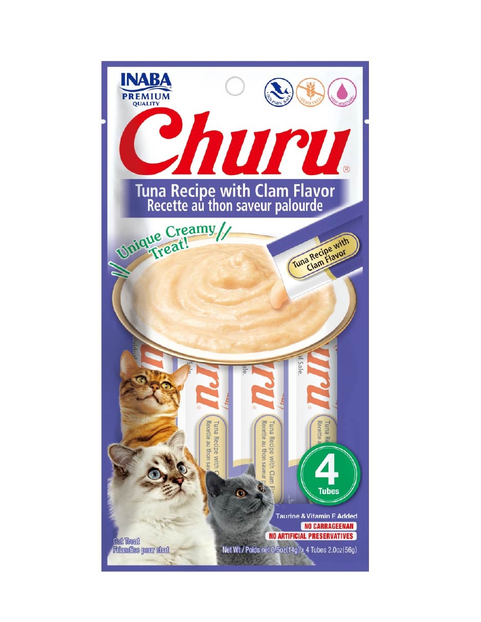 Premio de atún y salmón para gato 56 g