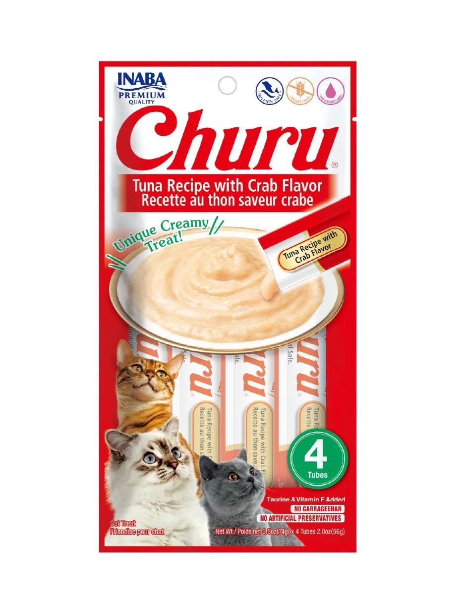 Premio de atún y salmón para gato 56 g