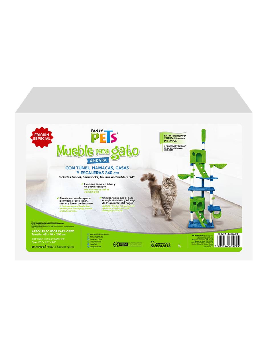 Mueble rascador para gato 4