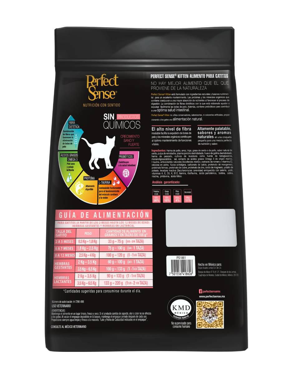 Croqueta para gato etapa cachorro contenido 1.5 kg 2