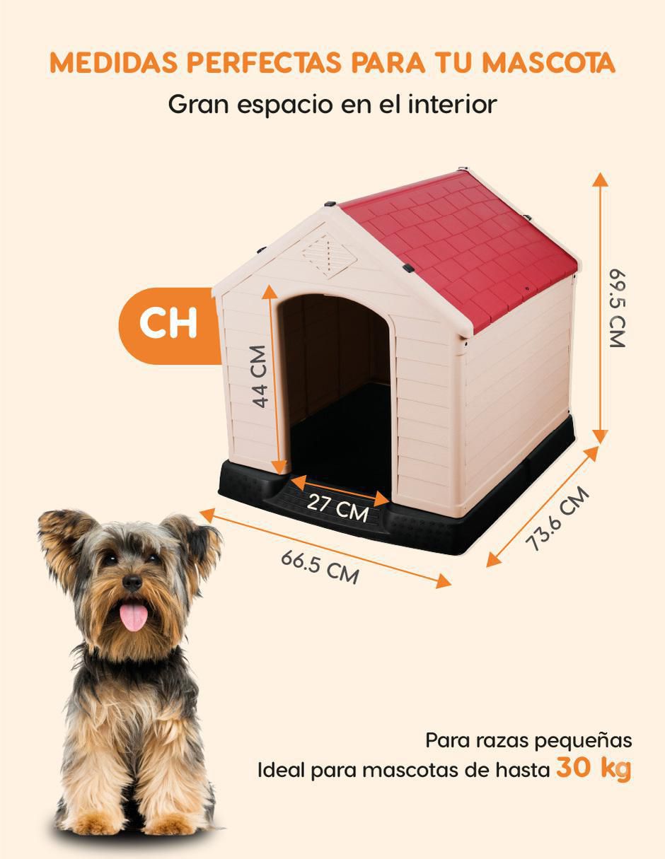 Casa para perro Poli Pets