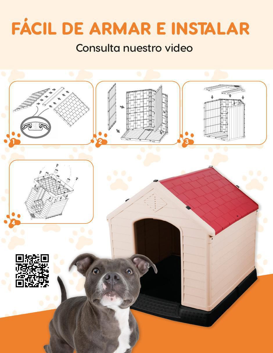 Casa para perro Poli Pets