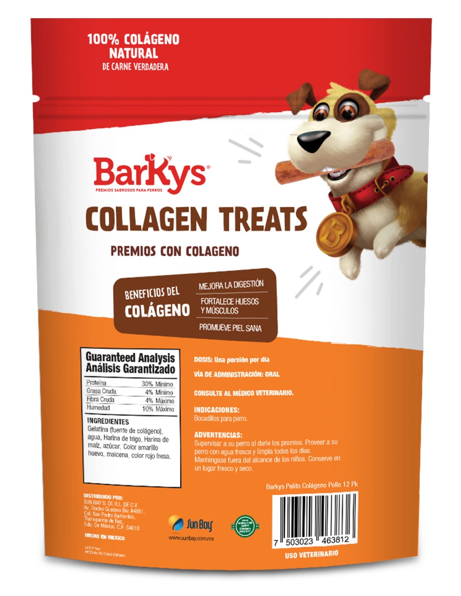 Palitos de colágeno para perro 2
