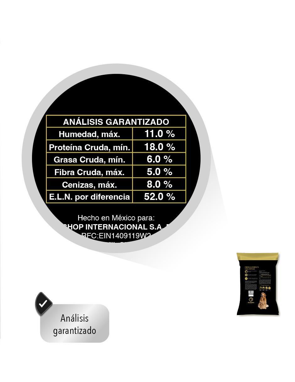 Croqueta de Pollo para perro todas las etapas contenido 20 kg 6