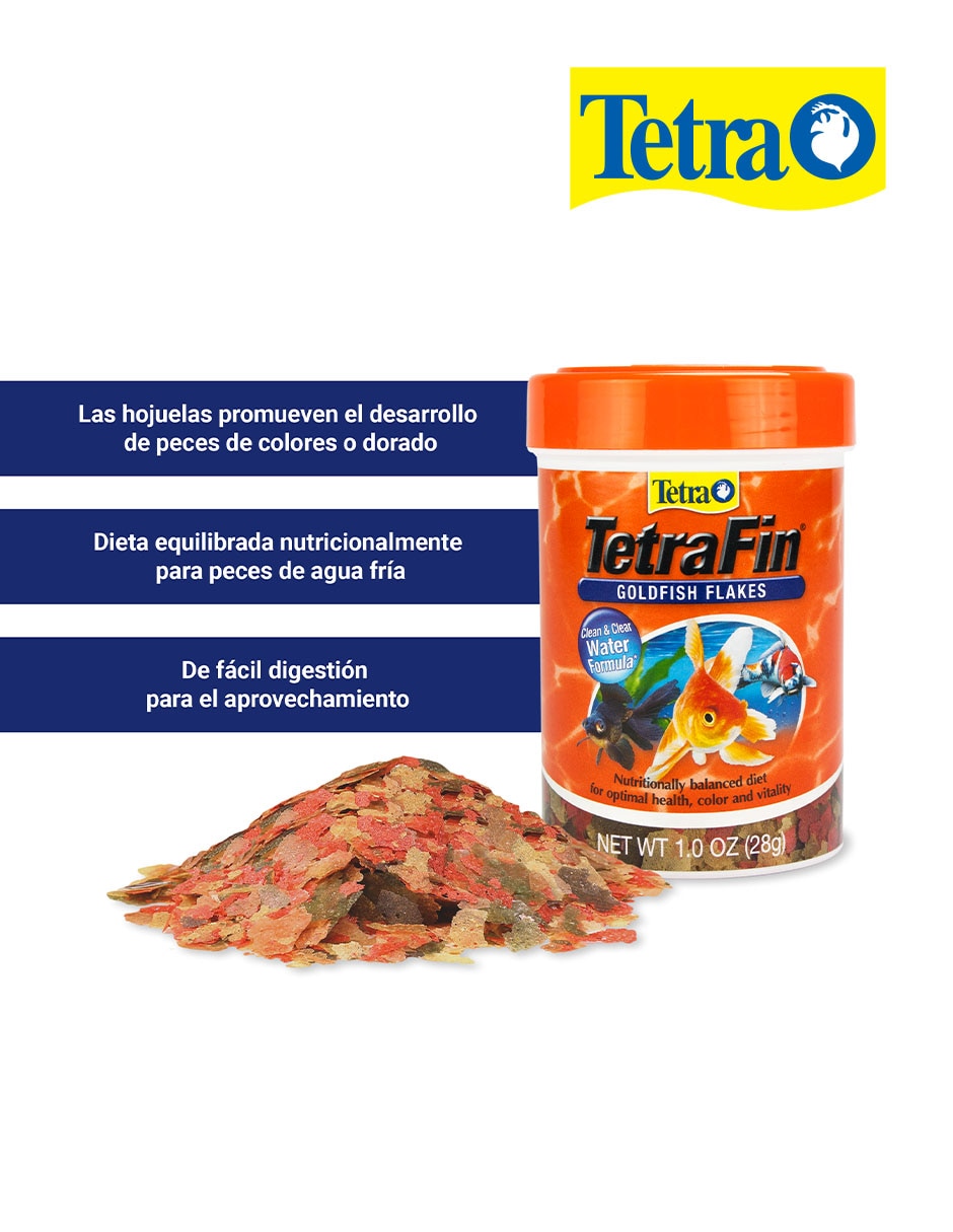 Alimento para peces todas las etapas contenido 28 g 2