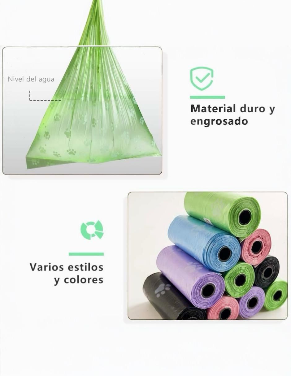 Bolsas para desechos para perro 3