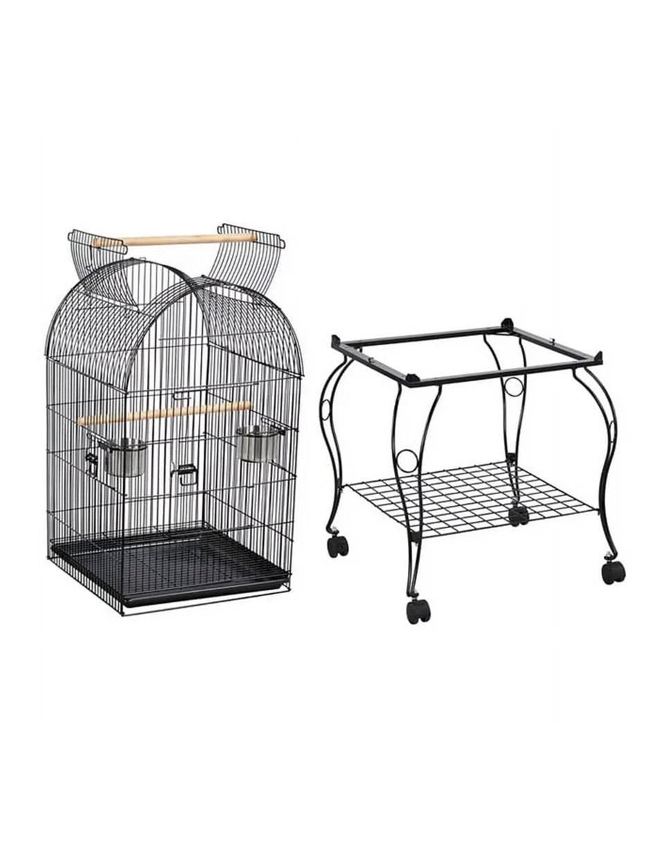 Jaula para aves de acero 2