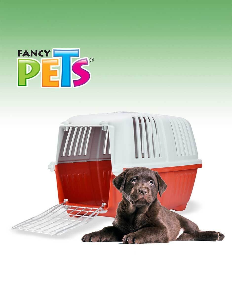 TRANSPORTADORA FANCY PETS, ROJO