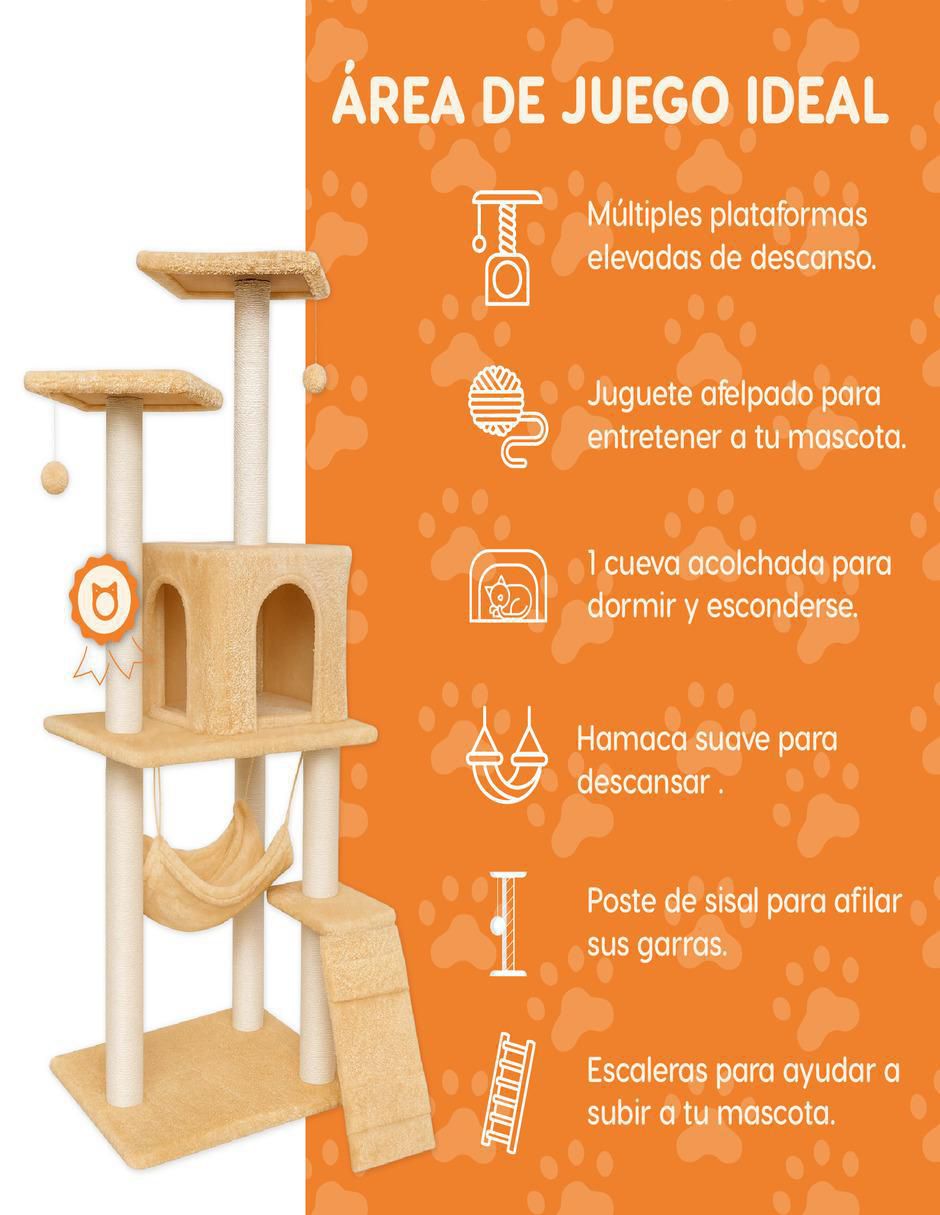 Mueble rascador para gato 7