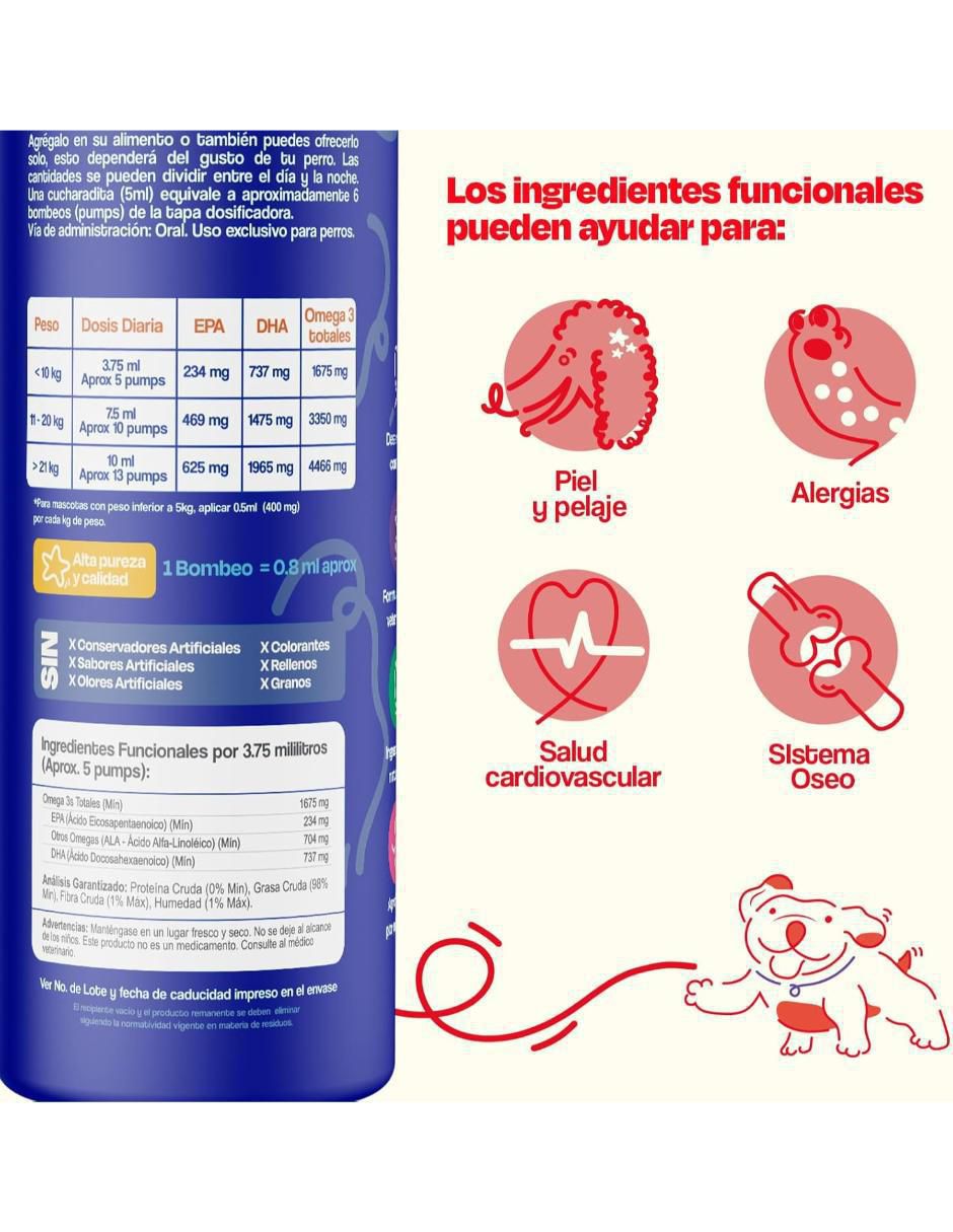 Suplemento alimenticio para mascota 4