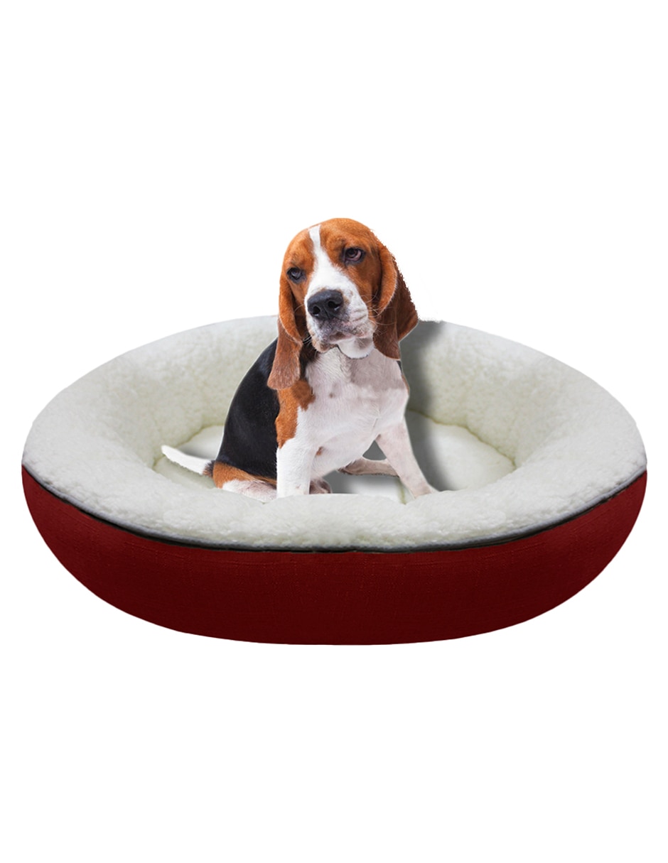 Cama "para" perro y gato blancos pileso