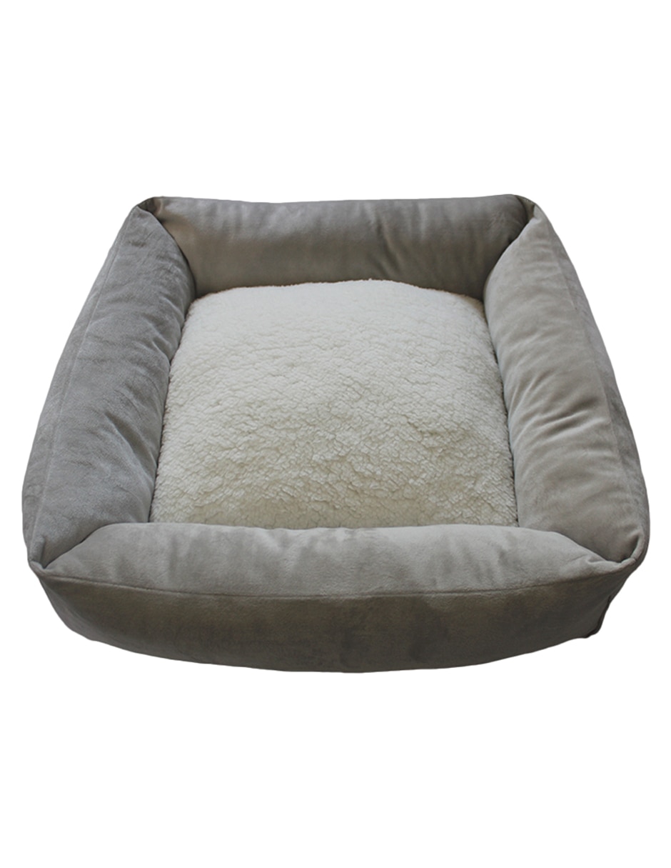Cama "para" perro y gato blancos pileso