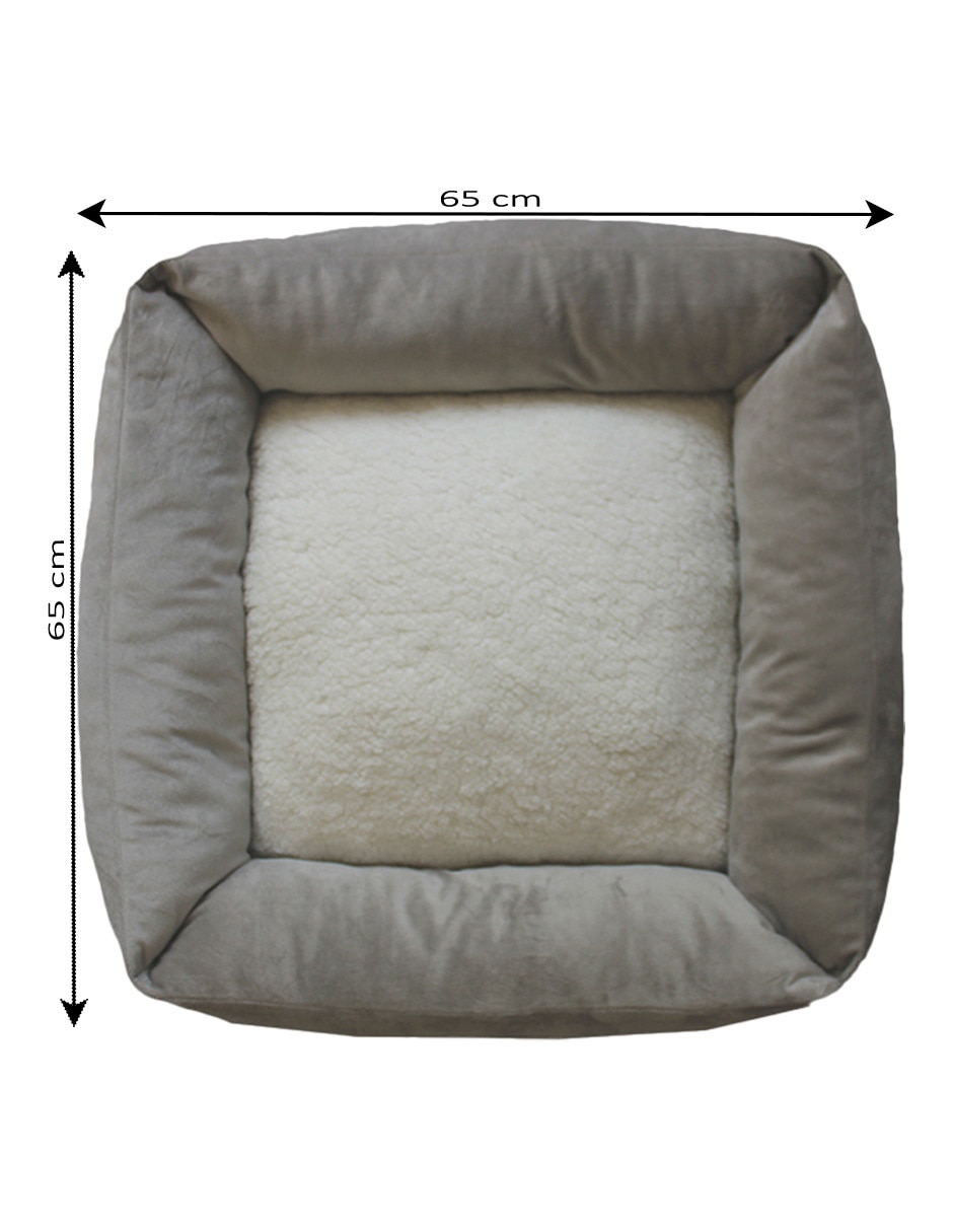 Cama "para" perro y gato blancos pileso