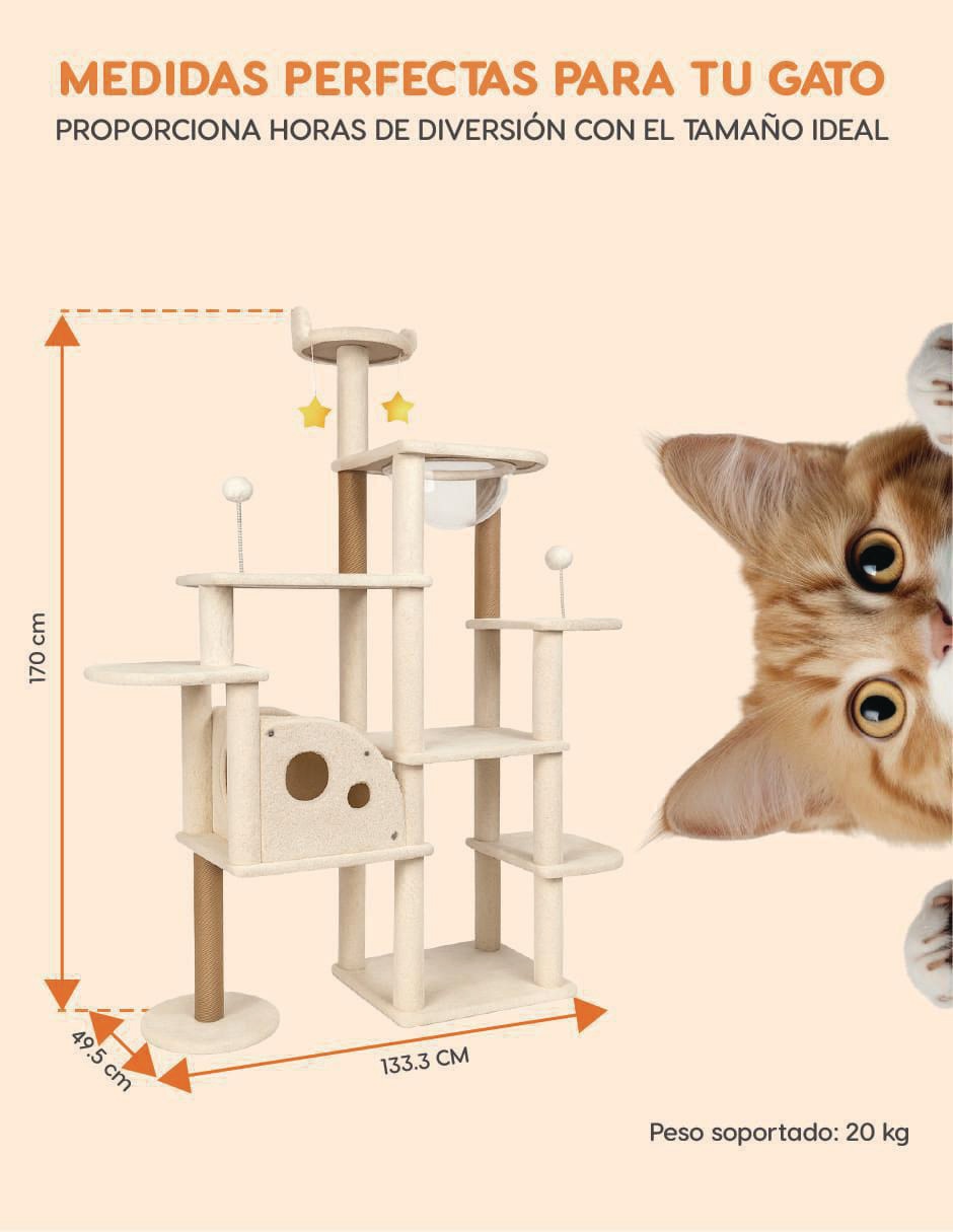 Mueble rascador para gato 8