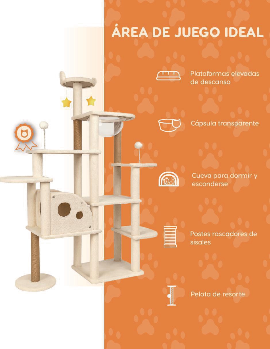 Mueble rascador para gato 7